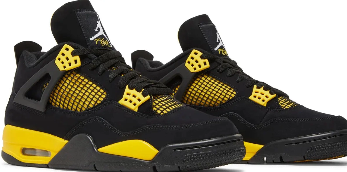 Air 2023 'Yellow Retro Thunder' Jordan 4 0618